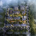 Modern Gate Song Xiamen Jianfa Building Facade 3d model