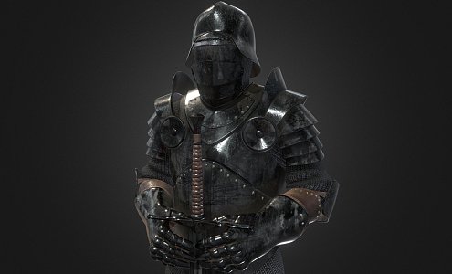 Weapon Knight Armor 3d model