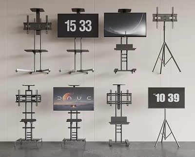 Iron Art TV Mounts In Different Designs And Structures 3d model