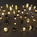 Outdoor Lights With Various Styles Designs Shapes Square Round Different Materials And Illuminated
