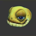 Turtle Cartoon Turtle Snapping Turtle Chickbill Turtle Reptile Cold Blooded Animal Reptile Class 3d model