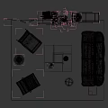 Modern Sofa And Coffee Table Set With Black White Rug Accent Chair And Floor Lamp