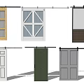 Sliding Barn Doors Featuring Various Styles Wooden Glass And Color Designs
