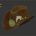 Cowboy Hat Fashion Cowboy Hat Western Cowboy Hat Men's Cowboy Hat Sun Hat American Cowboy Hat 3d model