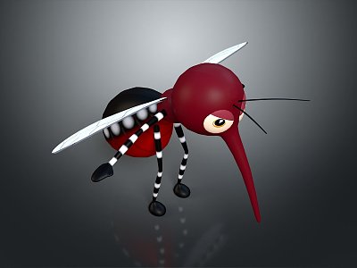 Mosquito Cartoon Mosquito Cartoon Insect Monster Cartoon Monster Cartoon Monster model