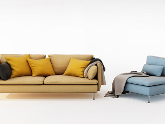 Combination sofa 3d model