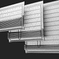 Roman Curtain 3d model