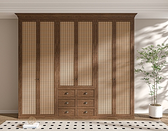 Silent Wind Closet 3d model