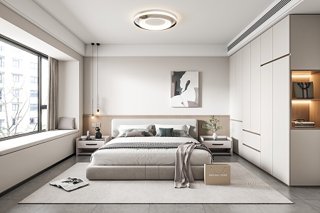 Modern Bedroom 3d model