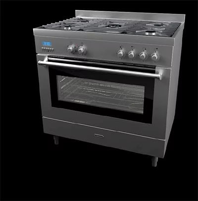 integrated stove hearth 3d model