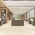 Modern Leisure Area Interior Design With Wooden Accents Comfortable Seating And Green Plants