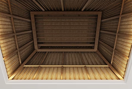 New Chinese Ceiling 3d model