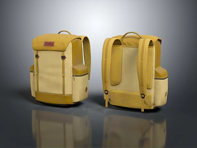 Modern Backpack Camping Backpack Travel Bag 3d model Modern Backpack Camping Backpack Travel Bag 3d model