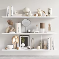 Modern ornaments combination furnishings combination 3d model