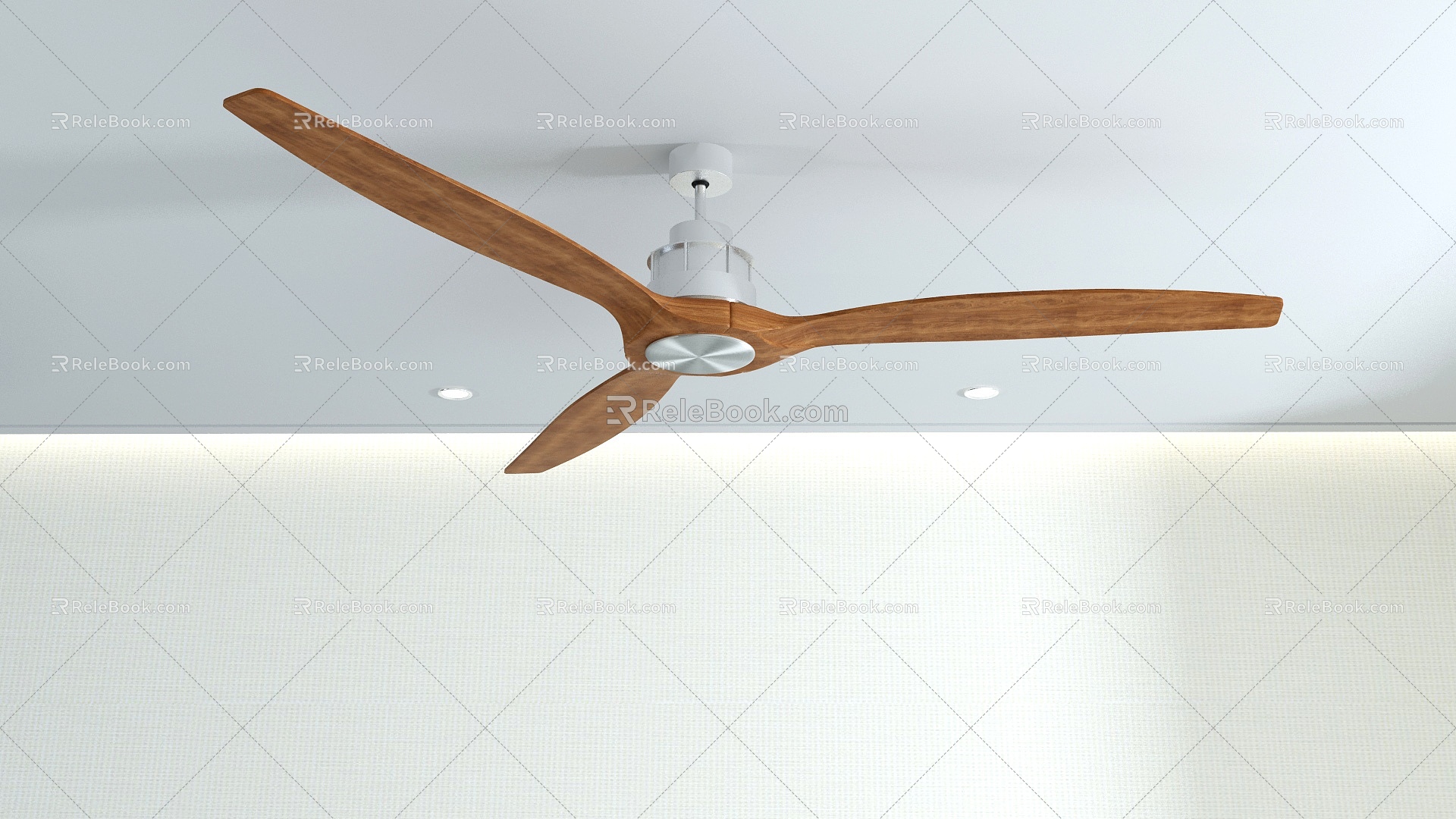 Modern ceiling fan modern ceiling fan 3d model