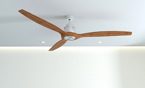 Modern ceiling fan modern ceiling fan 3d model