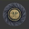 Medieval Shield Ancient Shield Defensive Weapon Ancient Shield Iron Shield Protective Shield Wooden Shield 3d model