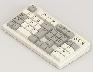 Keyboard Digital 3d model