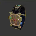 Stylish Modern Watch With Blue Strap And Silver Dial For Daily Use