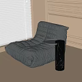 Modern Lazy Sofa Side Corner Caterpillar Sofa 3d model