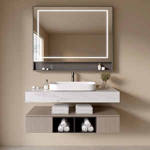 Modern Bathroom Cabinet Bathroom Basin Bathroom Ornaments 3d model