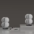 Modern table lamp 3d model
