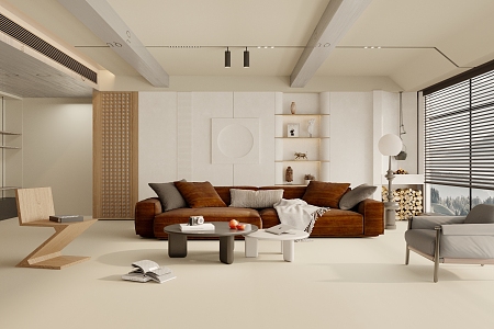 The Silent Living Room 3d model