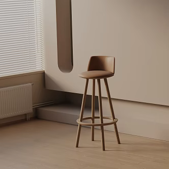 Modern Bar Chair 3d model