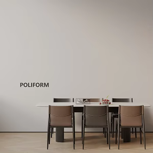 Modern table combination 3d model