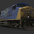 diesel locomotive 3d model