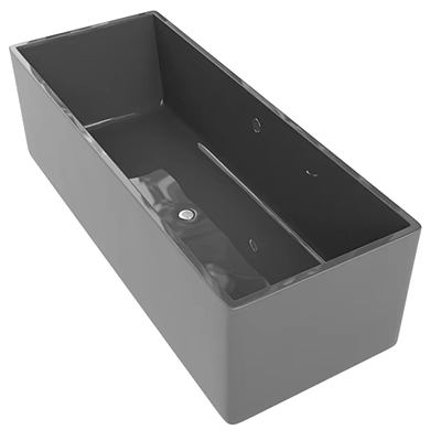 square bathtub bathtub 3d model