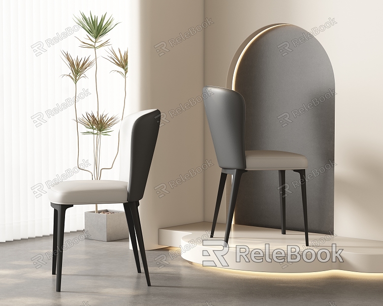 Dining chair combination model