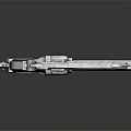 Classic Silver Metal Revolver Featuring Wooden Grip And Shiny Detailed Design