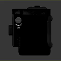 Optical Tactical Red Dot Sight With Orange Lens And Black Durable Housing
