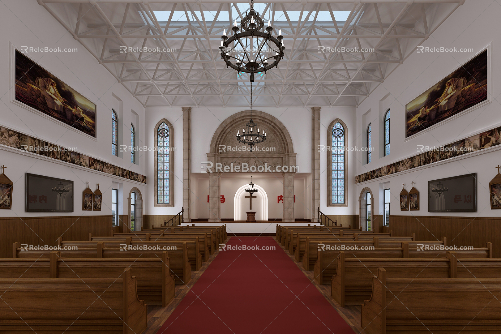 Jane's Church 3d model