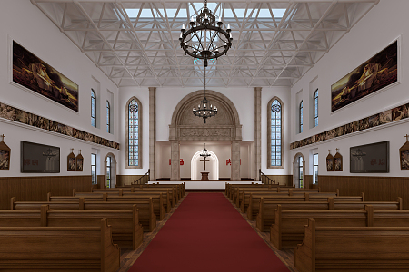 Jane's Church 3d model