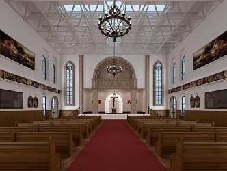 Jane's Church 3d model