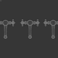Elegant Gold And Silver Faucets With Cross Handles Classic Design For Home Bathroom And Kitchen