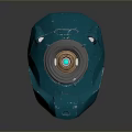 Sci-Fi Helmet Alien Helmet High Tech Helmet Game Helmet Helmet Helmet 3d model