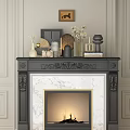 Fireplace 3d model