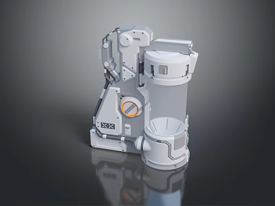 Sci-fi Capsule Space Capsule Hibernation Capsule Freezing Capsule Rest Capsule Rest Capsule 3d model
