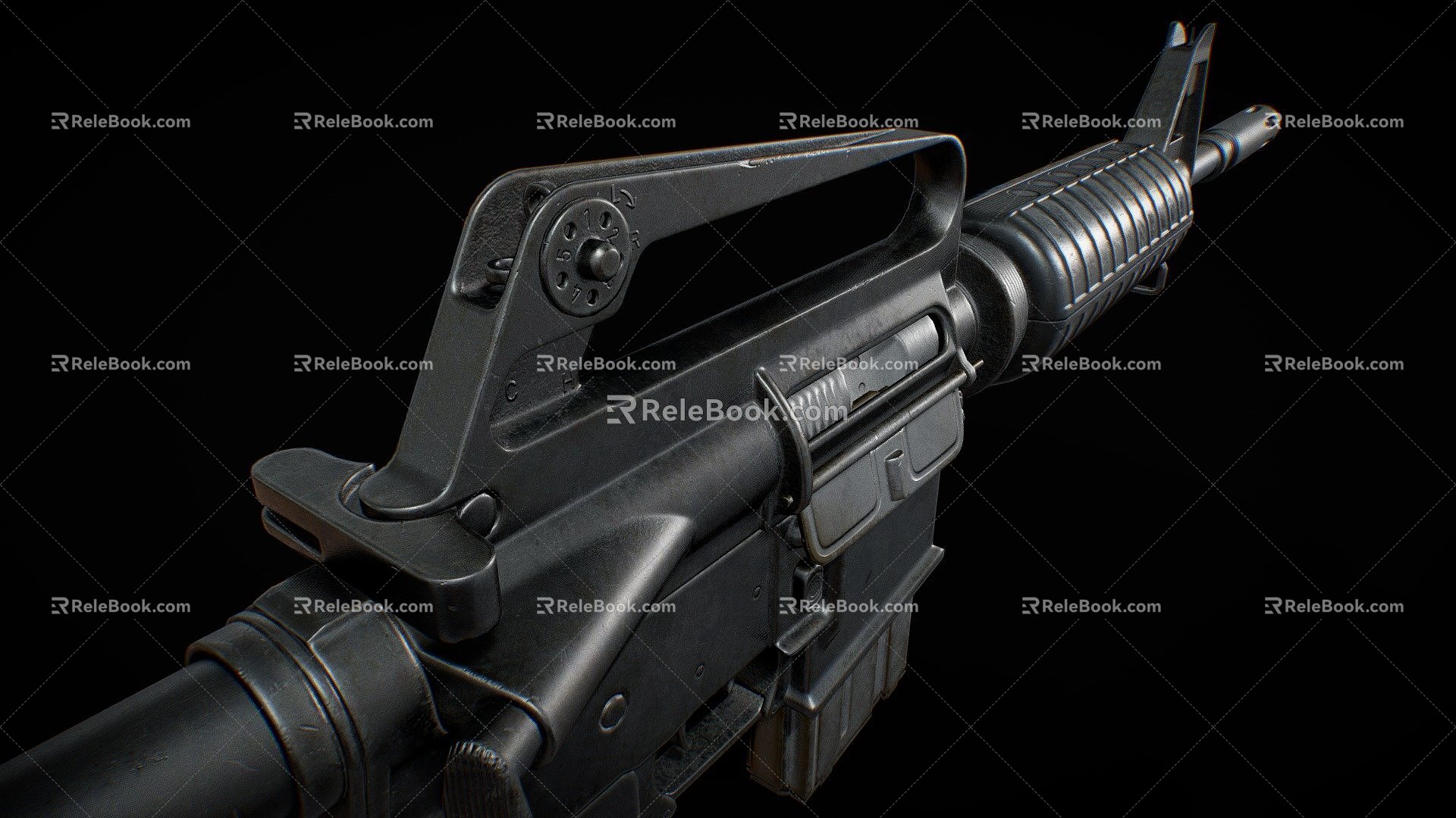 Rifle 3d model