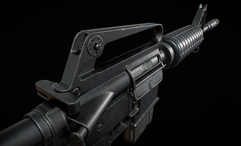 Rifle 3d model