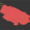3D Terrain Landscape Featuring Green Meadows Mountains Water Areas And Roads
