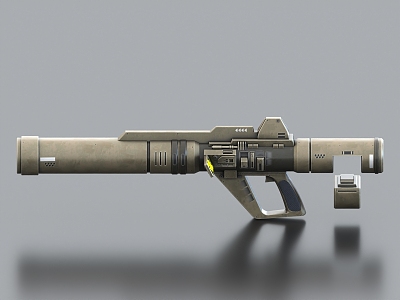 Sci-fi Bazooka Sci-fi Bazooka Sci-fi Weapon 3d model