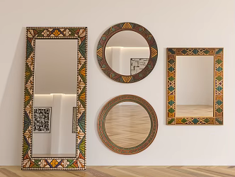The Mexican Mirror 3d model