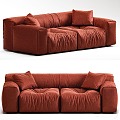 Sofa Double Sofa 3d model