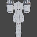 Rebel Tanker Spaceship 3d model