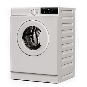 Modern washing machine drum washing machine 3d model