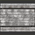Rustic Weathered Wooden Outdoor Picnic Table and Bench Set with Natural Wood Texture